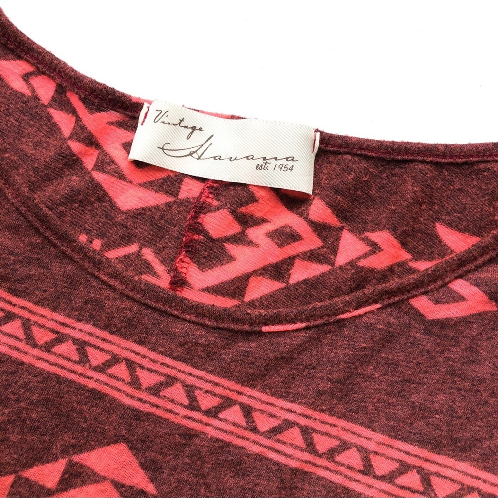 Vintage Havana Dolman Sleeve T-shirt Small - Picture 2 of 7